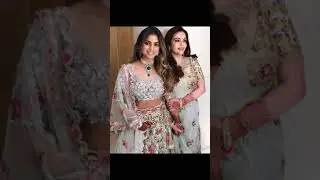Isha Ambani lookbook Nita Ambani Dresses/Jewelry style/wedding dresses collection Isha Ambani