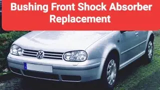 VW Golf 4 QUICK and EASY Front Shock Absorber Bushing Replacement 