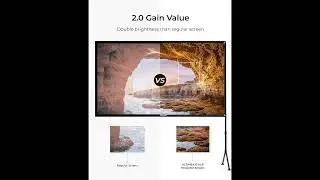 ULTIMEA 120-Inch Outdoor Projector Screen & 4K Smart Projector Review Transform Your Backyard Cinema