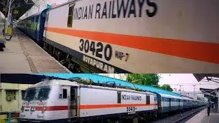 Rampaging RPM WAP-7's Through Mambalam, Chennai !!