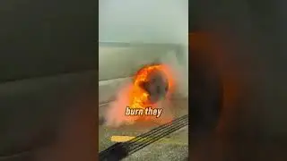 Why Burning Tires Create Crazy Black Smoke