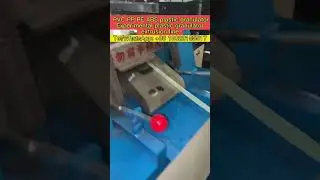 Experimental plastic granulator extrusion line #extrudermachine #plasticgranulator