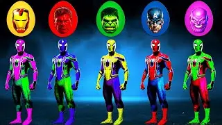 TEBAK GAMBAR TOP SUPERHERO  AVENGERS, MARVEL, SPIDER MAN, FAMILY HULK, IRON MAN, THOR, DINOSAUR #5