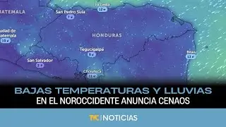 Bajas temperaturas y lluvias en el noroccidente anuncia CENAOS para este fin de semana