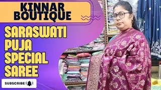 Kinnar Boutique || EPI-203 || Saraswati Puja Special Saree ||
