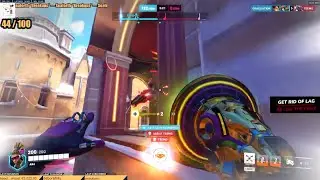 Overwatch 2 Rank 1 Support Player ANJ Showing His Aggro Lucio Gameplay Skills