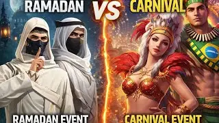 Free Fire Ramadan Event vs Carnival Event 🔥 |