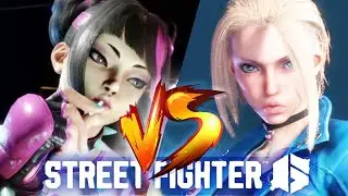 Street Fighter 6 Versus Cammy Vs Juri
