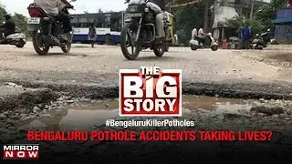 Bengaluru pothole menace: 75-year-old divyang dies due to pothole | The Big Story