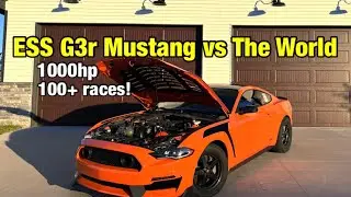ESS G3r Mustang vs THE WORLD 2025 100+ races