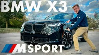Обзор BMW X3 30 M Sport 2025 года — лучше выглядит, лучше управляется