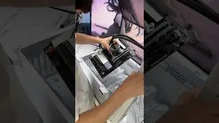Watch till the end.. 😂 Building the Cleanest White Gaming PC ⚪️ Part 2