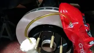 2005 GTO Brembo upgrade part 11 bleeding the system