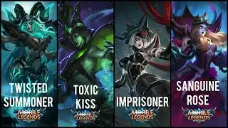 Vexana Skins Comparison Mobile Legends