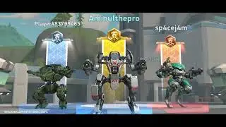 Playing mech arena 