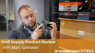 Обзор VoIP-устройств | Аналоговый телефонный адаптер Grandstream HT802