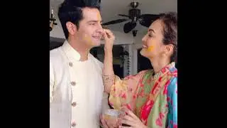 nisha rawal husband karan mehra beautiful ❤️🥰photos #nisharawal #karanmehra #shorts  #youtubeshorts