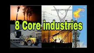 #8 core industries of India #(UPSC)
