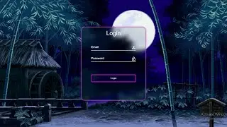 How to create design a login page