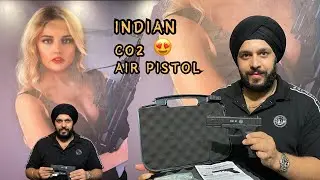 Cheapest Glock shape Co2 Air pistol Indian Star RX Camster Available now #aman #airsoft #india #like