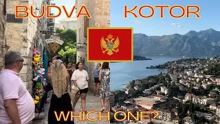🇲🇪 BUDVA vs KOTOR 🤔 Which Montenegro city should YOU visit?