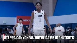 Sierra Canyon (CA) vs. Notre Dame (CA) | ESPN High School Showcase | SportsCenter Next