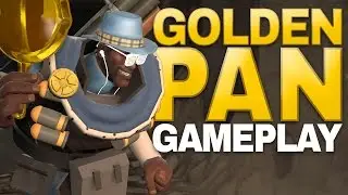 Golden Frying Pan! Turning People Into Gold! [Gameplay]