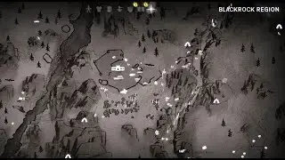 THE LONG DARK: Full map of Episode 4 Blackrock region + nearest important equipment - Wintermute