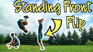 STANDING FRONT FLIP | Standing Front Flip Progression