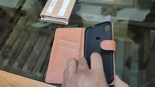 redme note7 pro flip cover unboxing