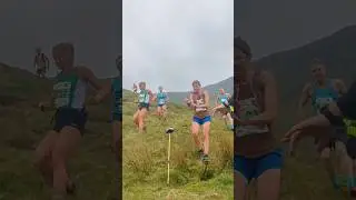 с первого этапа спуска British Fell Relays 2025, Уэльс #fellrunning