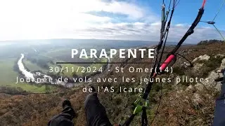 Parapente - Journée de vols à St Omer (14) - 30/11/2024