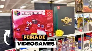 EVENTO DE RETRO GAMES| Feira dos videogames antigos|Pre&ccedil;o dos R&Ecirc;TROGAMES