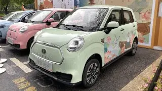 Mini ev Lingbao box electric car made in China