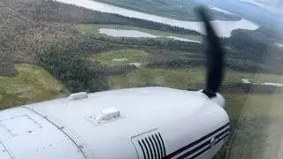 Air Arctic Piper PA-31 | PAFA to the Arctic Circle | 4K’NT