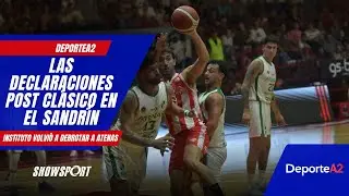 Las declaraciones de los protagonistas luego del triunfo de Instituto ante Atenas