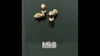 MK8 Brass Nozzle 0.1MM - 0.8MM 1.0MM Extruder Print Head Nozzle Suitable For 1.75MM 3.0MM 3D Printer