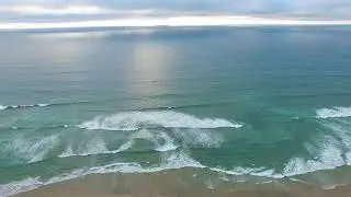 Beach Aerial Footage Taken by a Drone
