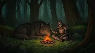 A Moment of Peace in the Enchanted Forest..
