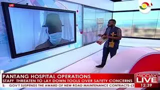 Pantang Hospital staff threaten to lay down tools