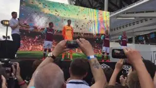 West Ham Home Kit Launch