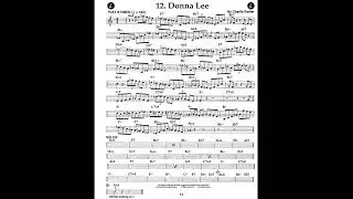 Donna Lee - Latin Style | Play-along | Backing Track