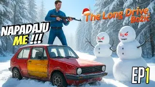 SKLOPIO AUTO ZA PUTOVANJE, NAPALI ME NA PUTU! *The Long Drive Božić* EP1