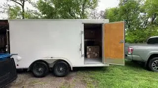 2024 Continental Cargo 7x14 Enclosed Trailer Overview
