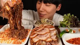 장충동왕족발 냉족 먹방!! 야식에 족발이 없음 반칙이지 ⛔️⛔️ Jokbal Mukbang Asmr