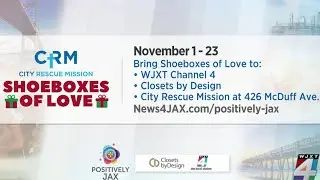 Donate Shoeboxes of Love to help those who are homeless in Jacksonville