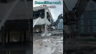 Demolition work Moments #comparisonisthethiefofjoy #funny #demolition