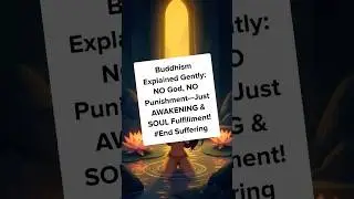 Buddhism Explained Gently: NO God, NO Punishment&mdash;Just AWAKENING & SOUL Fulfillment! #End Suffering