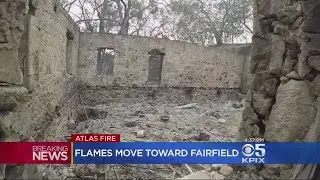 Atlas Fire Creeps Into Fairfield, Forcing Evacuation Of Green Valley Road