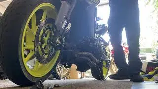 Turbo MT-09 2step test! MSD 4350